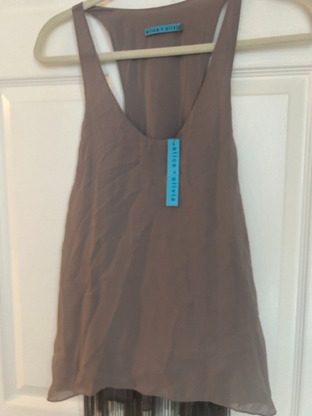 Alice and Olive Tan Tank